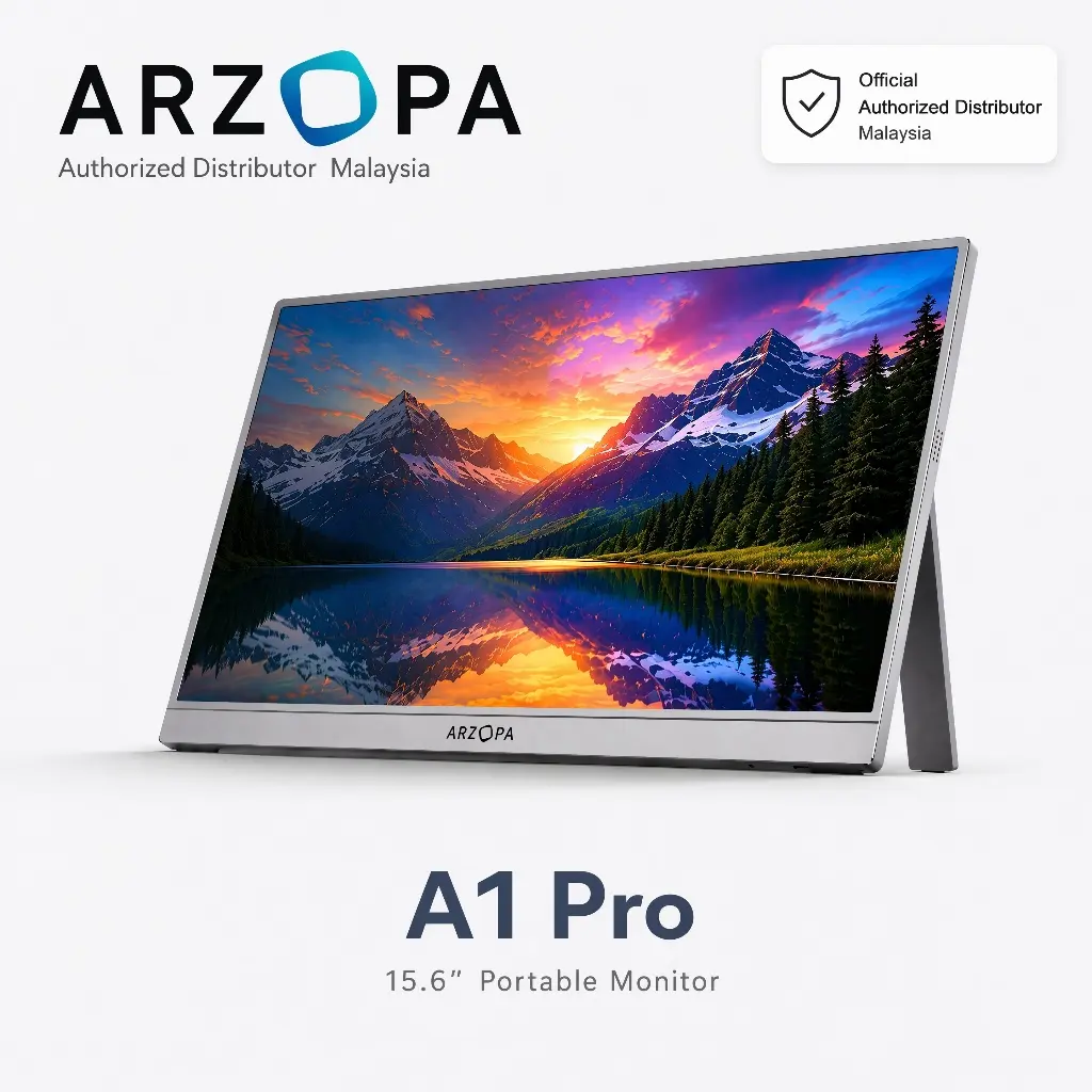 Màn hình di động ARZOPA A1 Pro 15,6 inch 100% sRGB