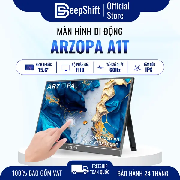 Màn hình cảm ứng ARZOPA A1T 15,6 inch Full HD