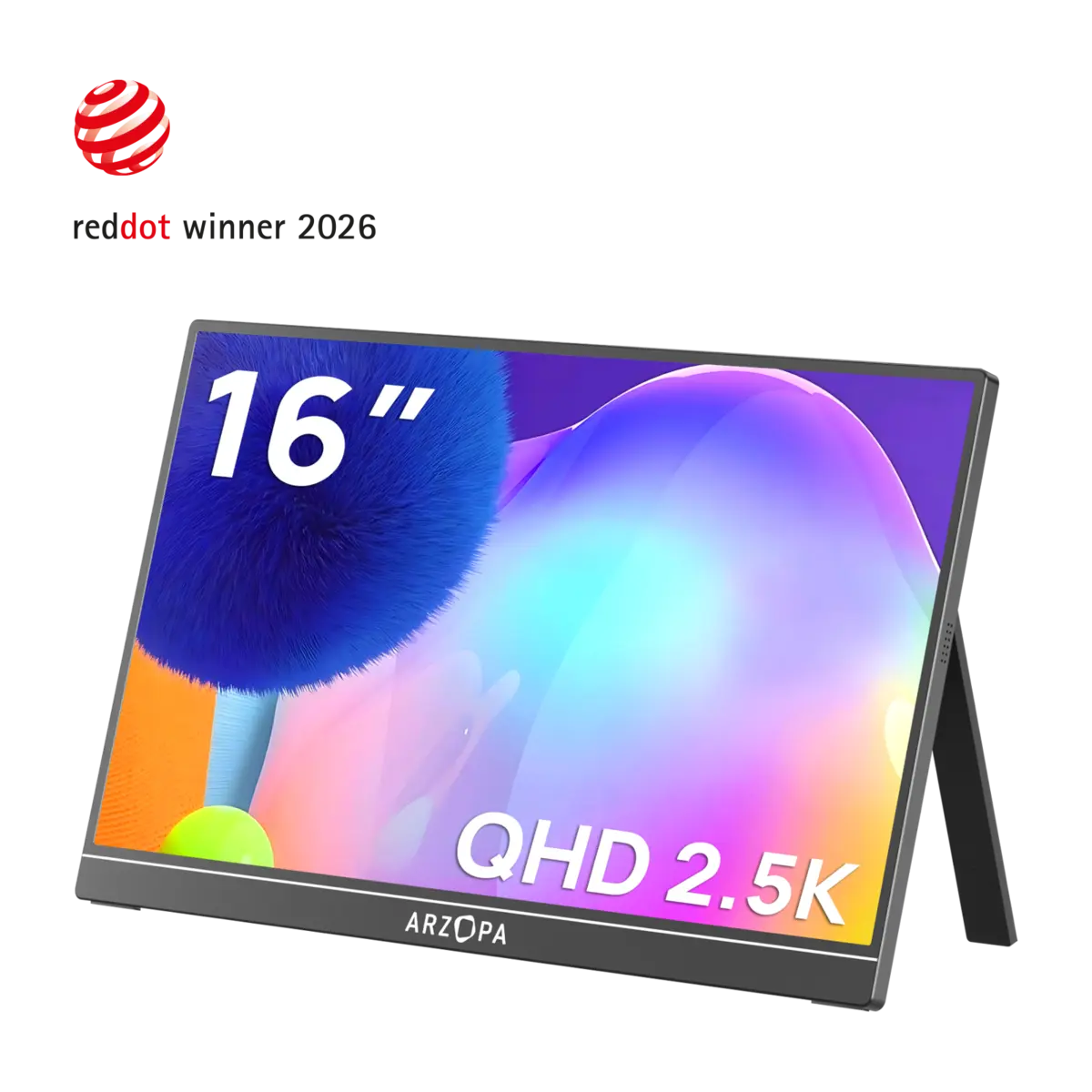 Màn hình di động ARZOPA Z1RC 16 inch 2.5K tỷ lệ 16:10