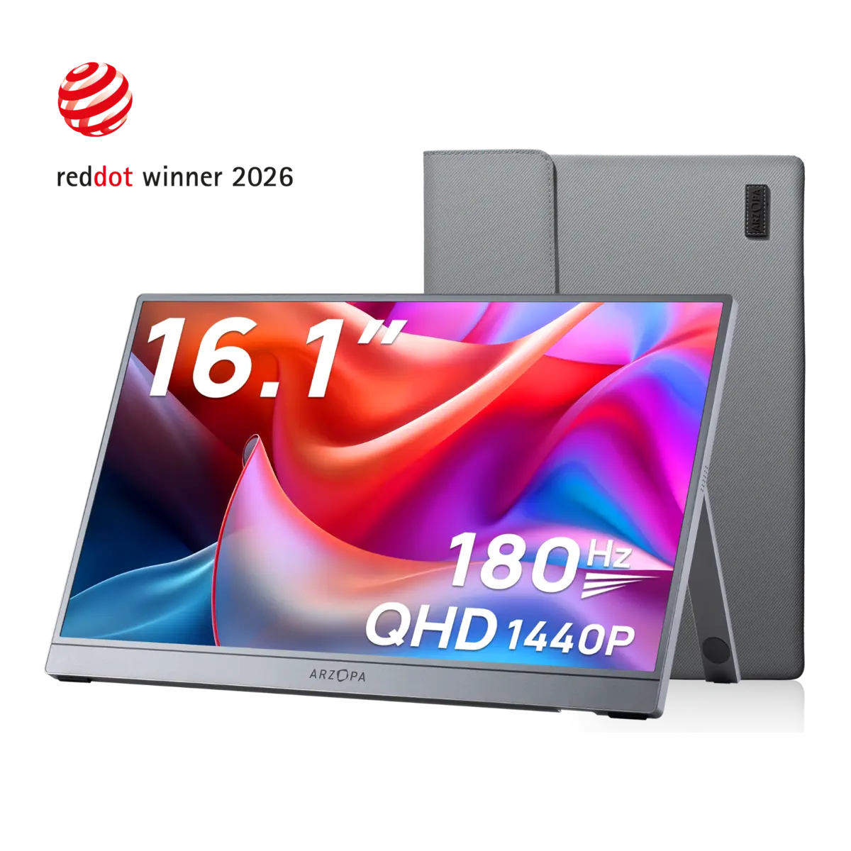 Màn hình gaming di động ARZOPA Z3FC 16,1 inch 2.5K 180Hz