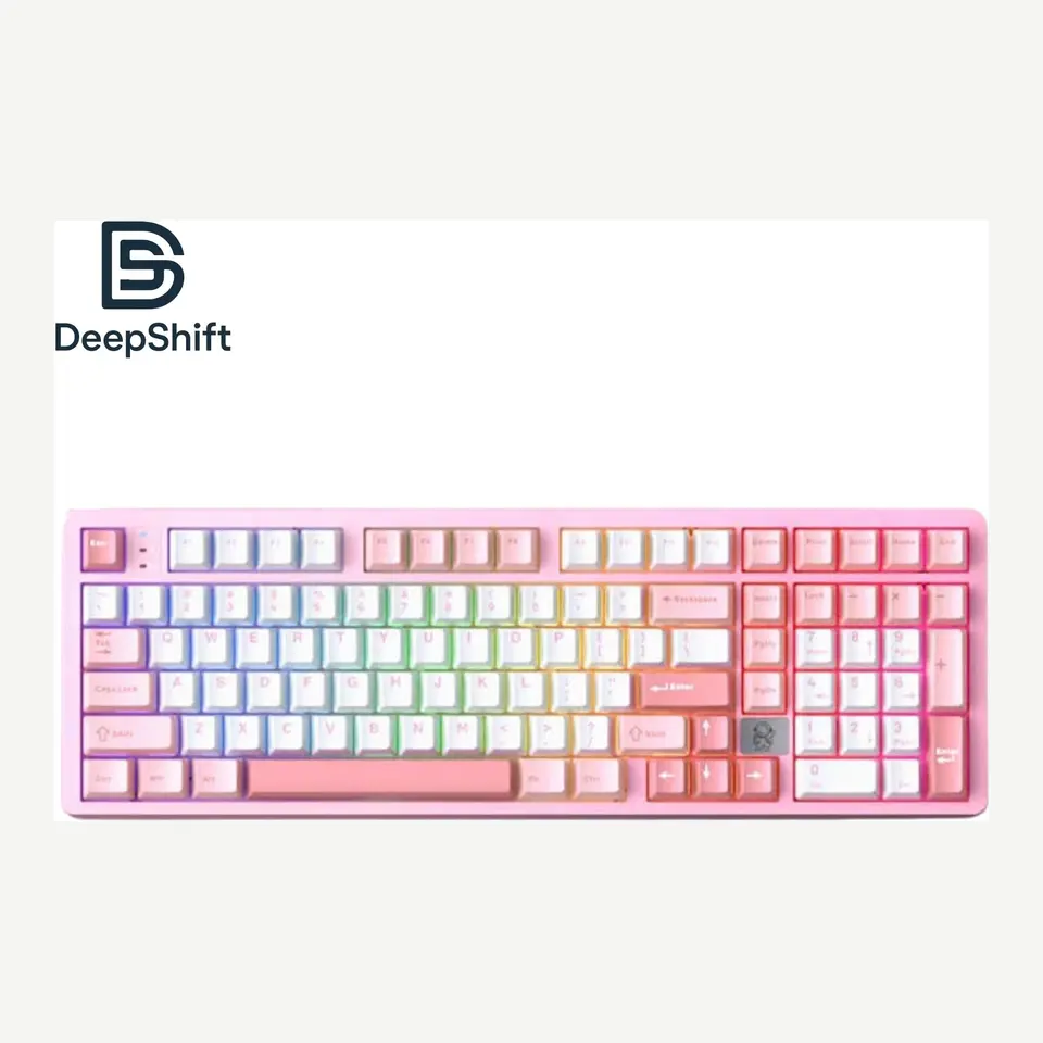 Bàn phím cơ Leobog HI98C Pro – Nhôm CNC, 3 chế độ, layout 98% mechanical keyboard