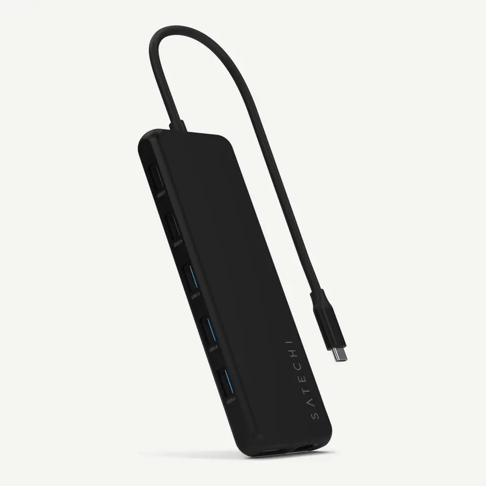 Hub Chuyển Đổi Satechi Triple 4K Display Docking Station 13 Trong 1 USB-C hub