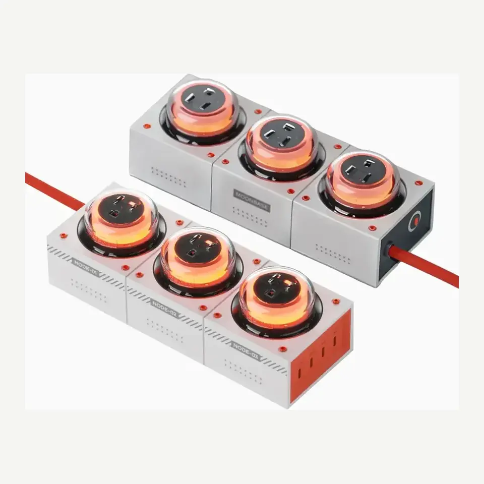 Bộ sạc điện/ ổ cắm đa năng Genki Moonbase GaN 240W charging accessory